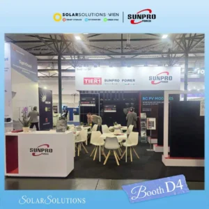 Smart Energy in Vienna! SUNPRO POWER Presents High-Efficiency Modules at Solar Solutions 2026